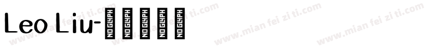 Leo Liu字体转换
